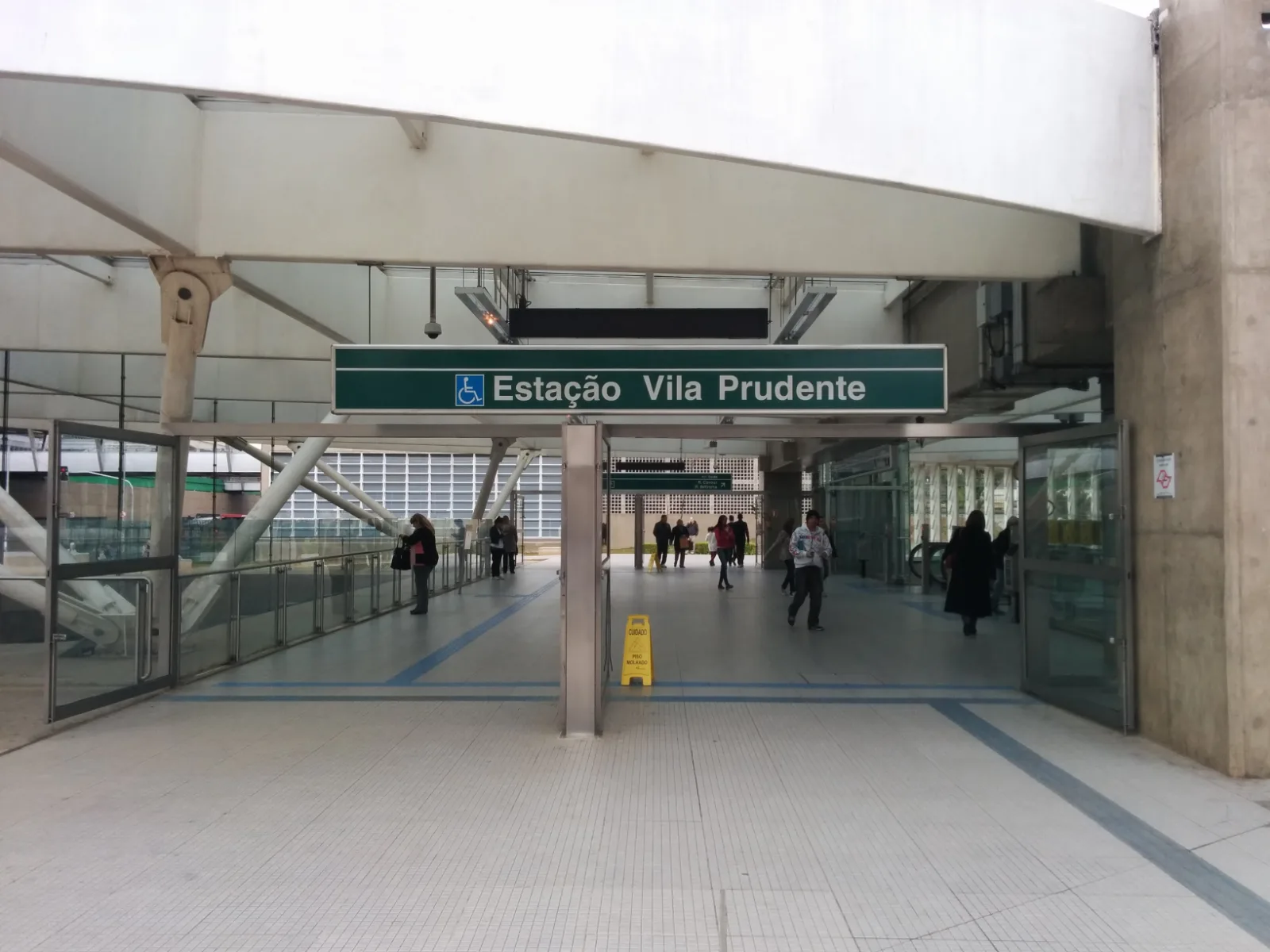 Foto da estação Vila Prudente